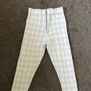 checkered pants